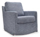 Nenana Next-Gen Nuvella Swivel Glider Accent Chair - Vida Furniture (Laredo,TX)