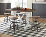 Valebeck Counter Height Dining Table - Vida Furniture (Laredo,TX)