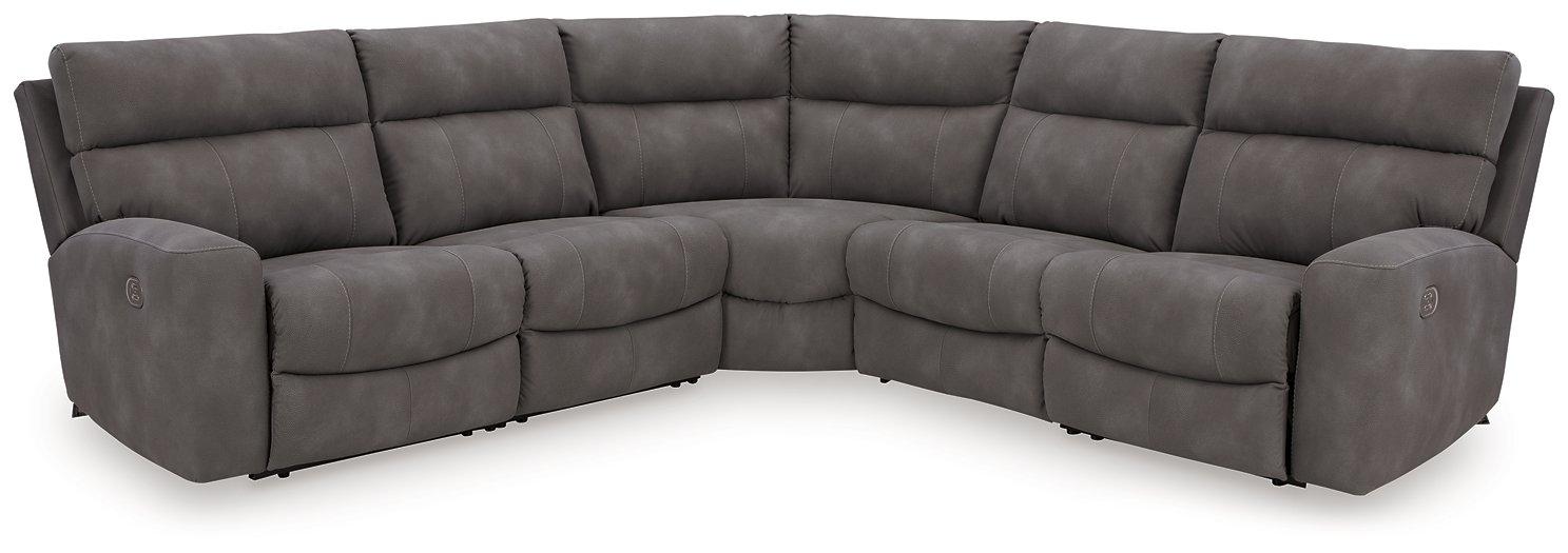 Next-Gen DuraPella Power Reclining Sectional - Vida Furniture (Laredo,TX)