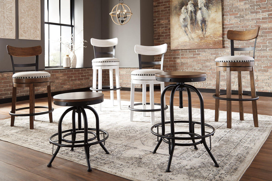 Valebeck Counter Height Bar Stool - Vida Furniture (Laredo,TX)