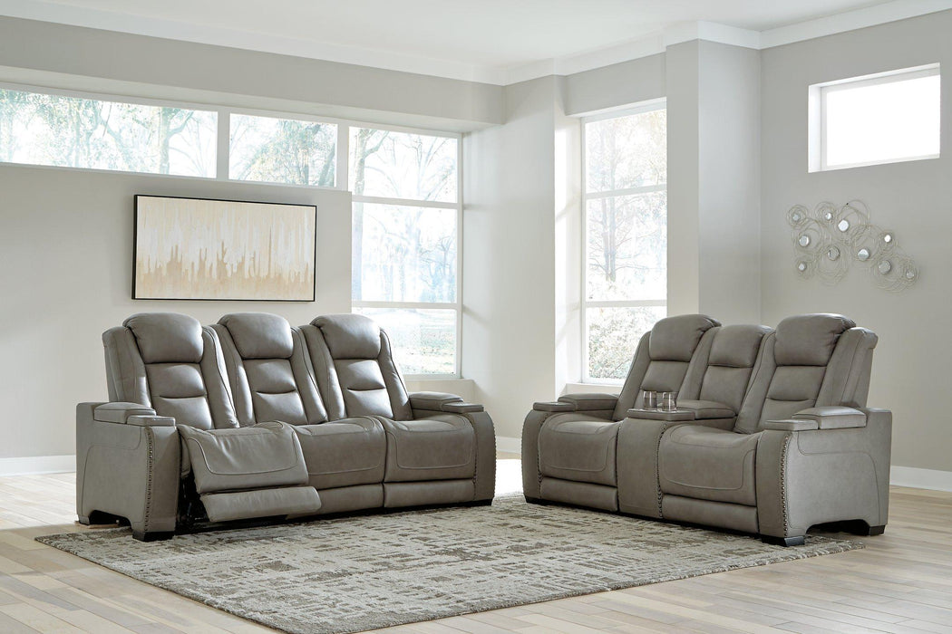The Man-Den Living Room Set - Vida Furniture (Laredo,TX)