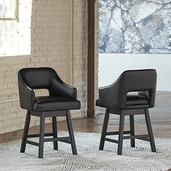 Tallenger Bar Stool Set - Vida Furniture (Laredo,TX)