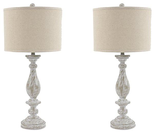 Bernadate Lamp Set - Vida Furniture (Laredo,TX)