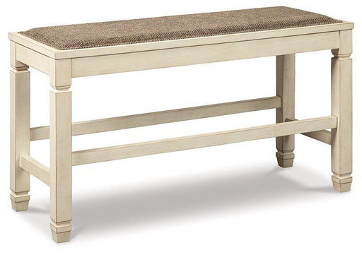 Bolanburg Counter Height Dining Bench - Vida Furniture (Laredo,TX)