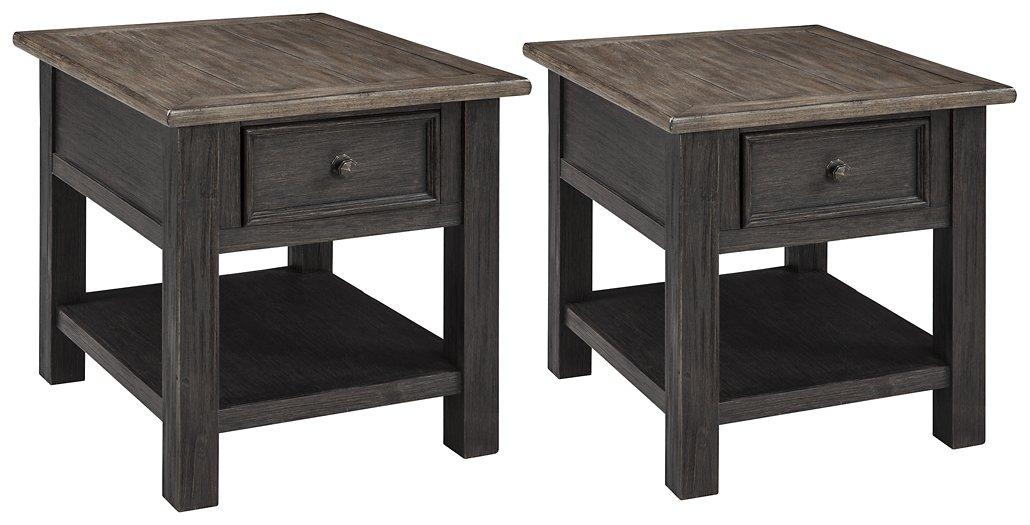 Tyler Creek End Table Set - Vida Furniture (Laredo,TX)