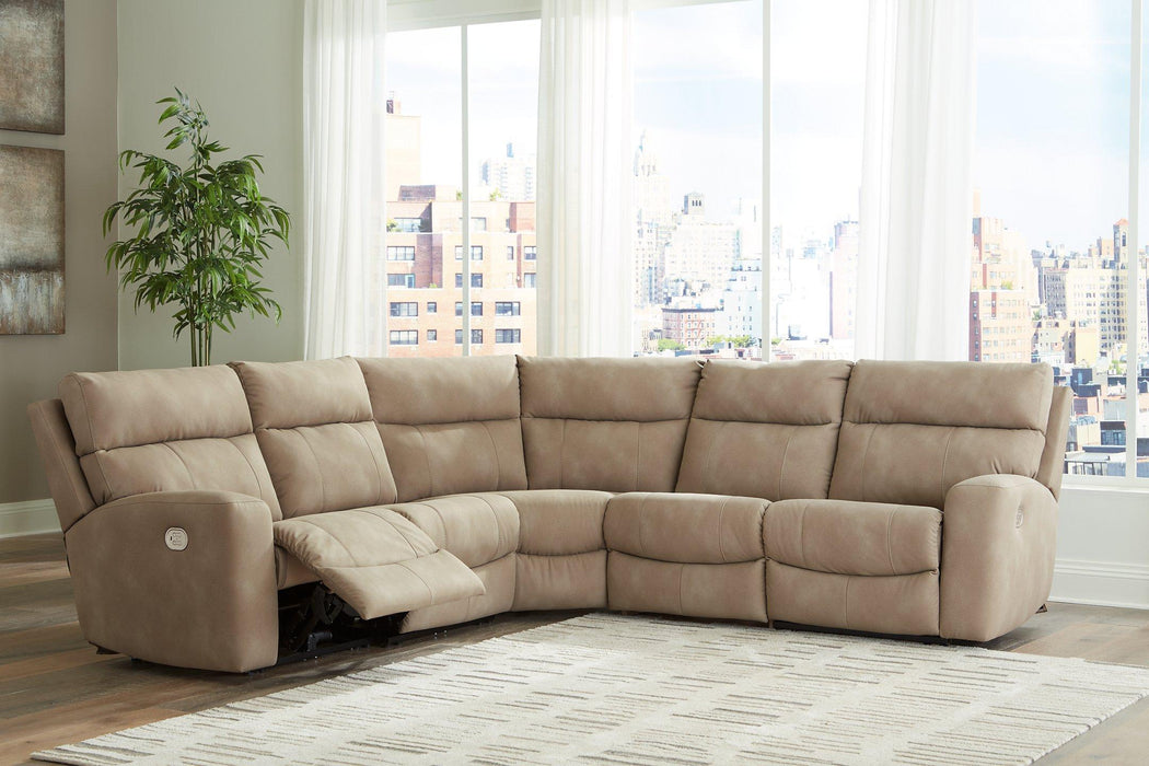 Next-Gen DuraPella Power Reclining Sectional - Vida Furniture (Laredo,TX)