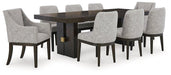 Burkhaus Dining Room Set - Vida Furniture (Laredo,TX)