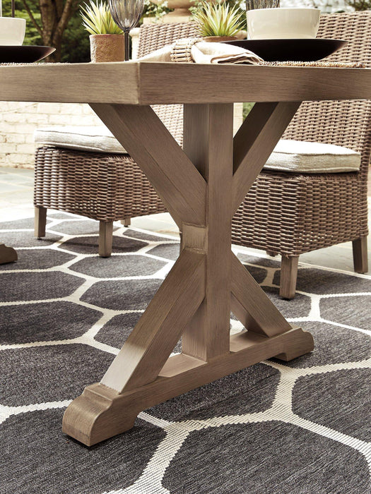 Beachcroft Outdoor Dining Set - Vida Furniture (Laredo,TX)