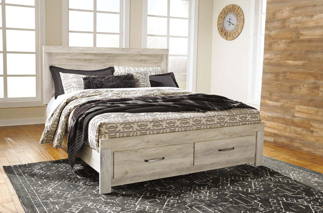 Bellaby Bed with 2 Storage Drawers - Vida Furniture (Laredo,TX)