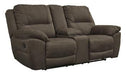 Next-Gen Gaucho Reclining Loveseat with Console - Vida Furniture (Laredo,TX)