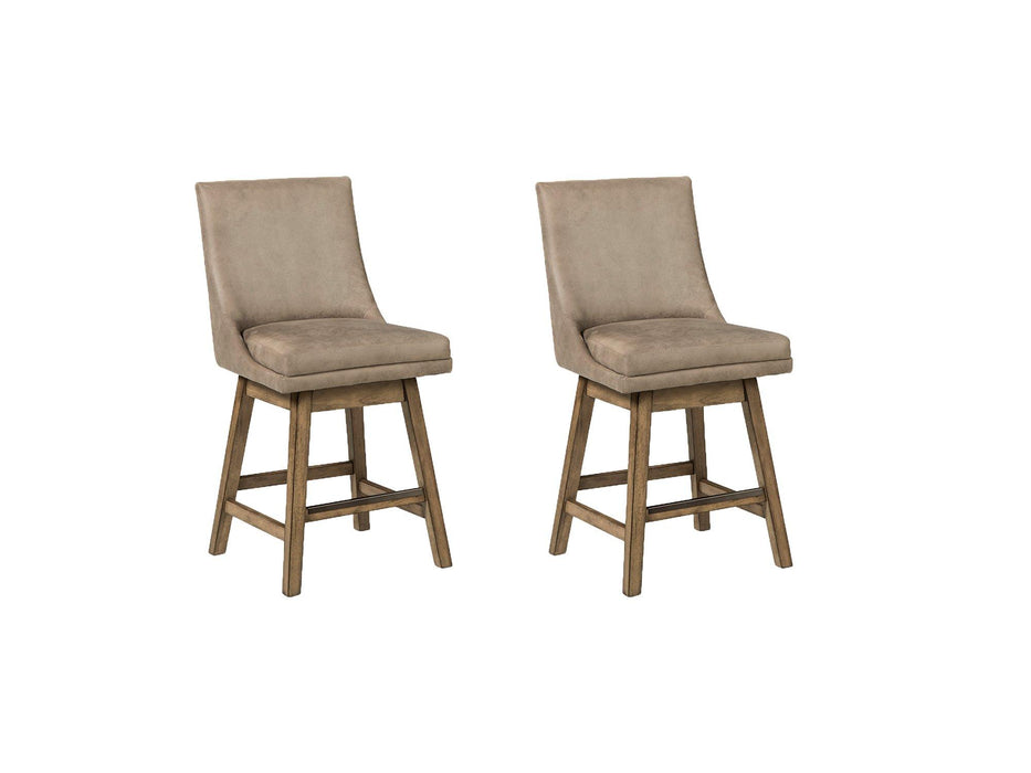 Tallenger Bar Stool Set - Vida Furniture (Laredo,TX)