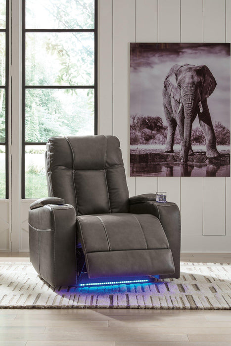 Feazada Power Recliner - Vida Furniture (Laredo,TX)