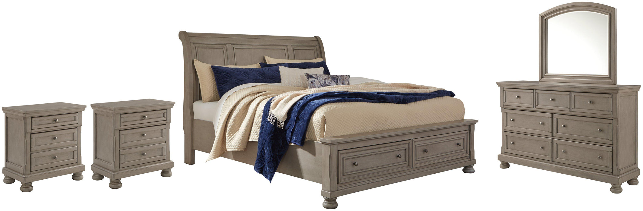 Lettner Bedroom Set - Vida Furniture (Laredo,TX)