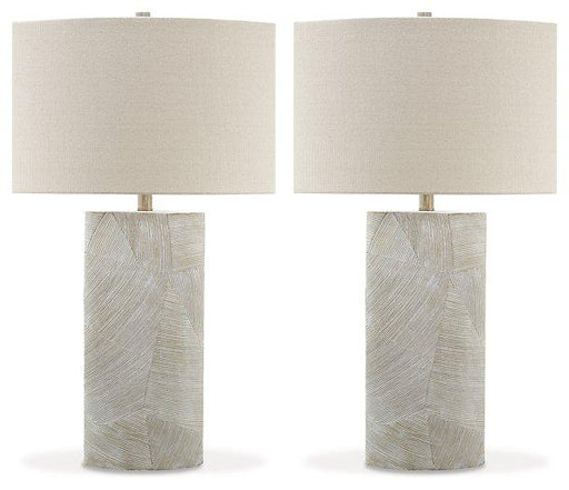 Bradard Lamp Set - Vida Furniture (Laredo,TX)