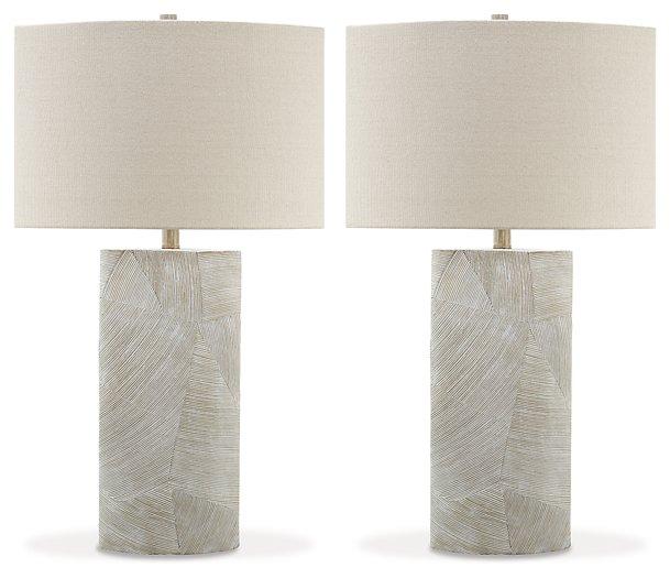 Bradard Lamp Set - Vida Furniture (Laredo,TX)