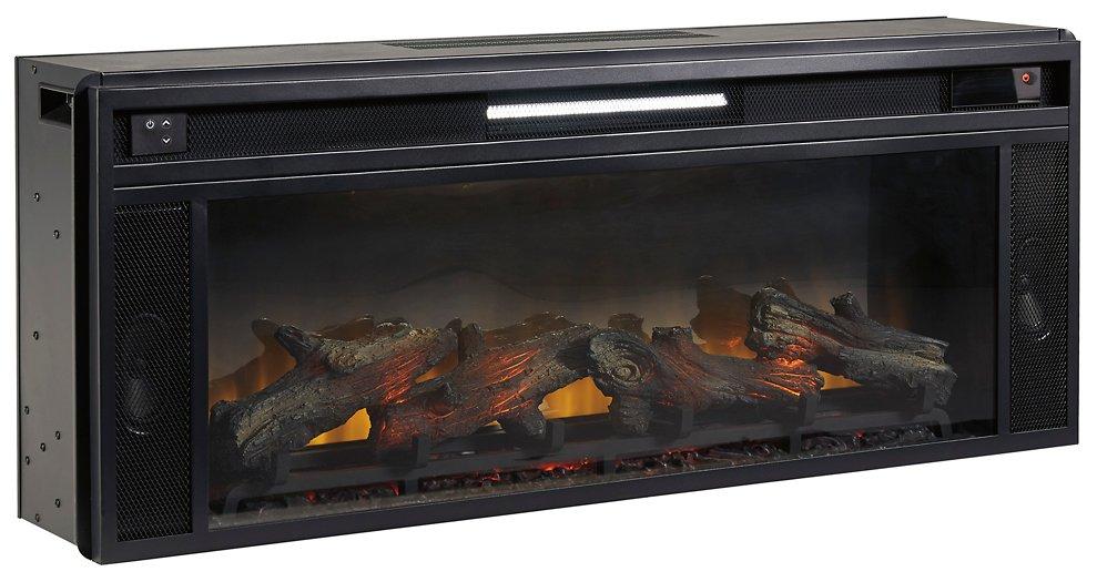 Kallari 84" TV Stand with Electric Fireplace - Vida Furniture (Laredo,TX)