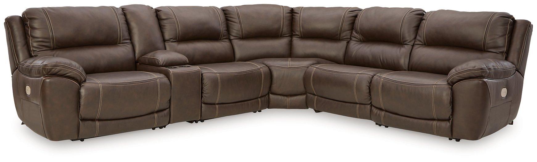 Dunleith Power Reclining Sectional - Vida Furniture (Laredo,TX)