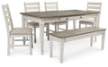 Skempton Dining Room Set - Vida Furniture (Laredo,TX)