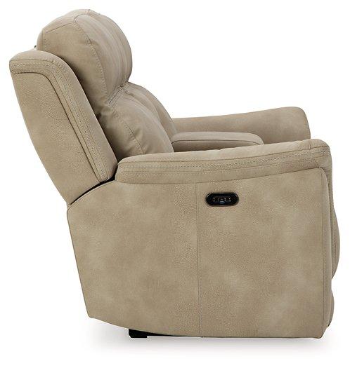 Next-Gen DuraPella Power Reclining Loveseat with Console - Vida Furniture (Laredo,TX)