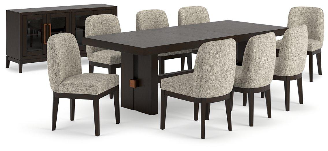 Burkhaus Dining Room Set - Vida Furniture (Laredo,TX)
