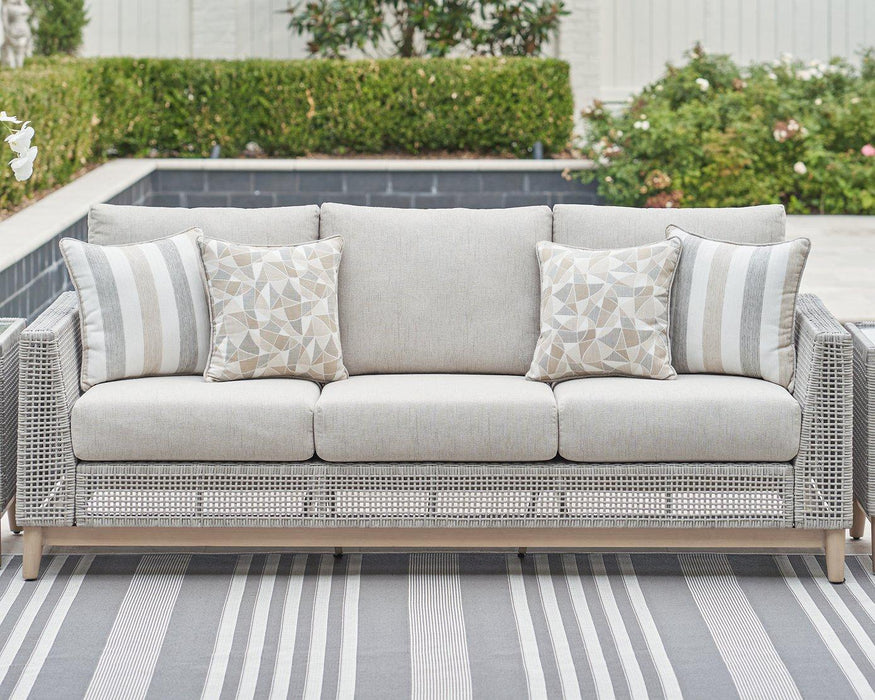 Seton Creek Outdoor Upholstery Set - Vida Furniture (Laredo,TX)
