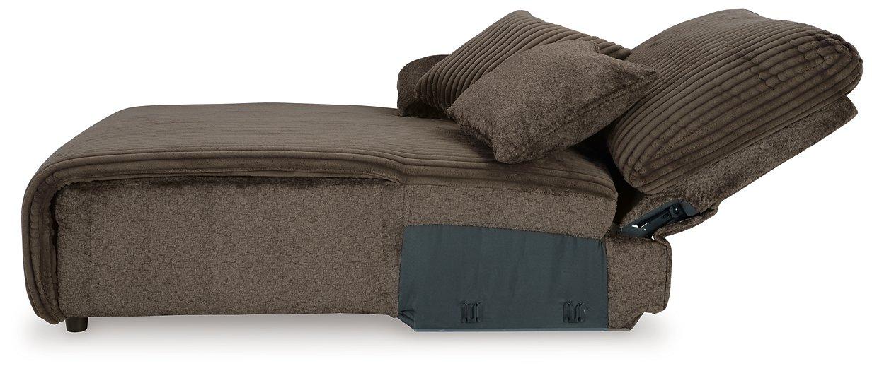 Top Tier Reclining Sectional with Chaise - Vida Furniture (Laredo,TX)