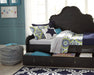 Chevron Pouf - Vida Furniture (Laredo,TX)