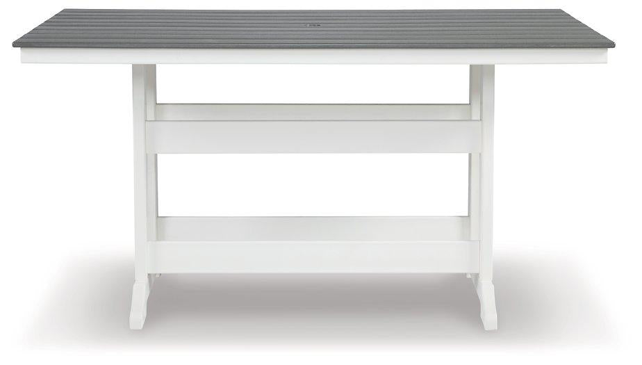 Transville Outdoor Dining Set - Vida Furniture (Laredo,TX)