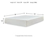 Chime 12 Inch Memory Foam Mattress in a Box - Vida Furniture (Laredo,TX)