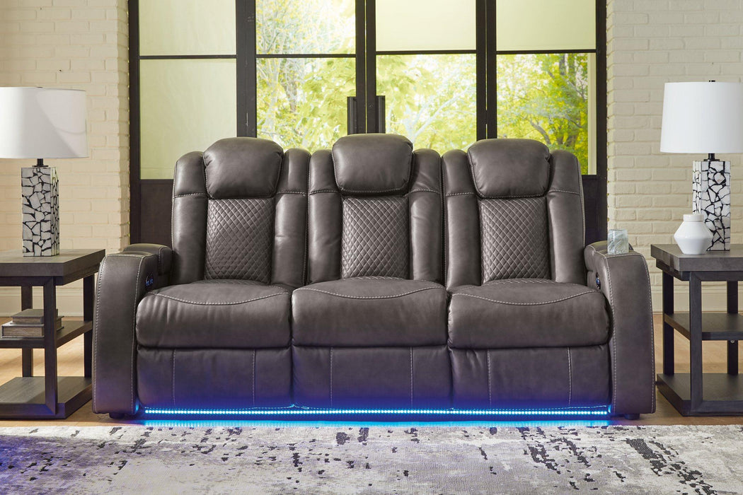 Fyne-Dyme Power Reclining Sofa - Vida Furniture (Laredo,TX)
