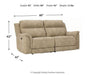 Next-Gen DuraPella Power Reclining Sofa - Vida Furniture (Laredo,TX)