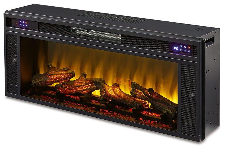 Kallari 84" TV Stand with Electric Fireplace - Vida Furniture (Laredo,TX)
