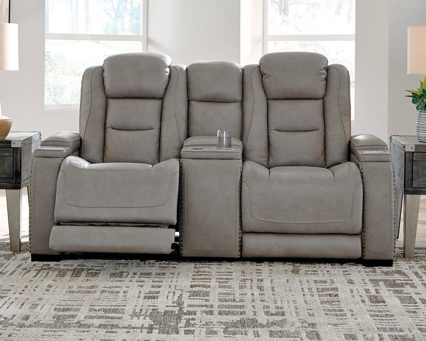 The Man-Den Living Room Set - Vida Furniture (Laredo,TX)