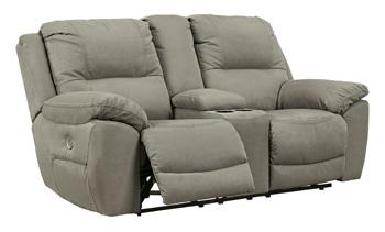 Next-Gen Gaucho Power Reclining Loveseat with Console - Vida Furniture (Laredo,TX)