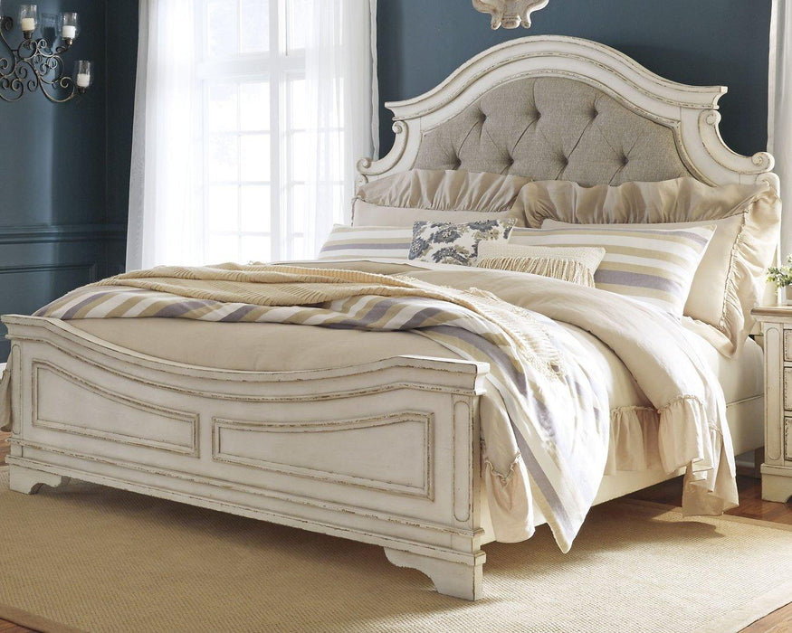 Realyn Upholstered Bed - Vida Furniture (Laredo,TX)