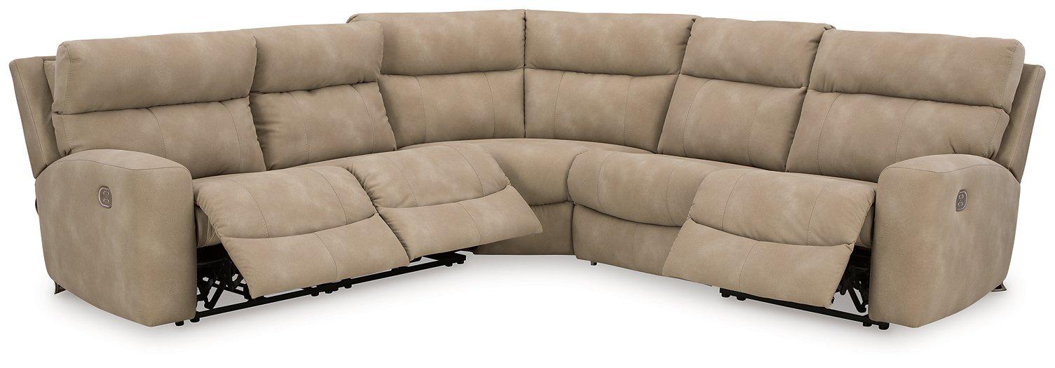 Next-Gen DuraPella Power Reclining Sectional - Vida Furniture (Laredo,TX)