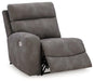 Next-Gen DuraPella Power Reclining Sectional Loveseat with Console - Vida Furniture (Laredo,TX)