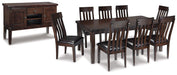 Haddigan Dining Set - Vida Furniture (Laredo,TX)