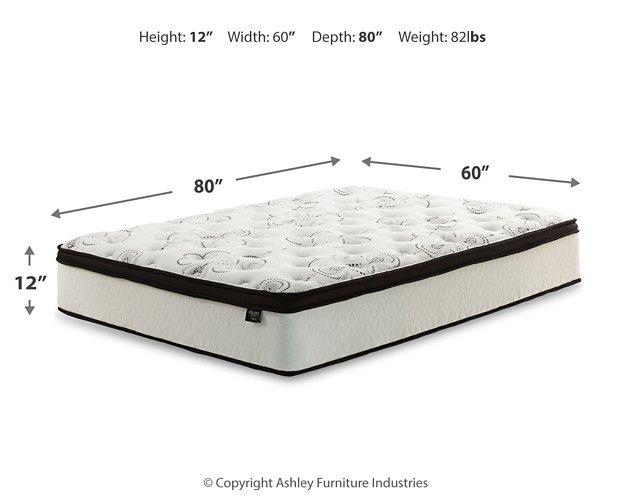 Chime 12 Inch Hybrid Mattress in a Box - Vida Furniture (Laredo,TX)