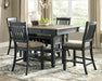 Tyler Creek Counter Height Dining Set - Vida Furniture (Laredo,TX)