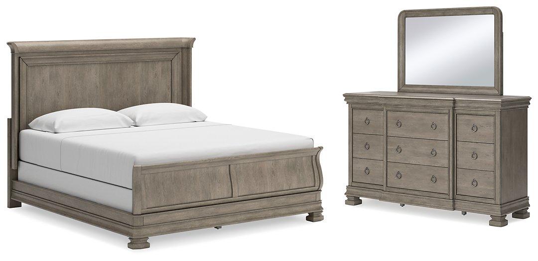 Lexorne Bedroom Set - Vida Furniture (Laredo,TX)