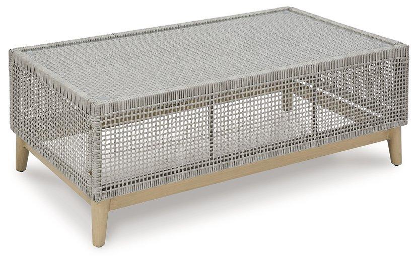 Seton Creek Outdoor Upholstery Set - Vida Furniture (Laredo,TX)