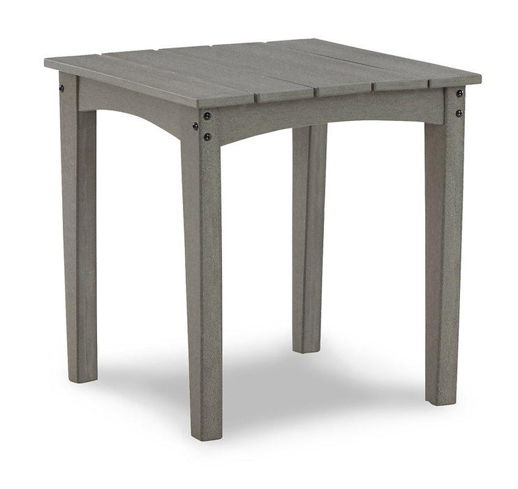 Visola Outdoor Adirondack Chair Set with End Table - Vida Furniture (Laredo,TX)