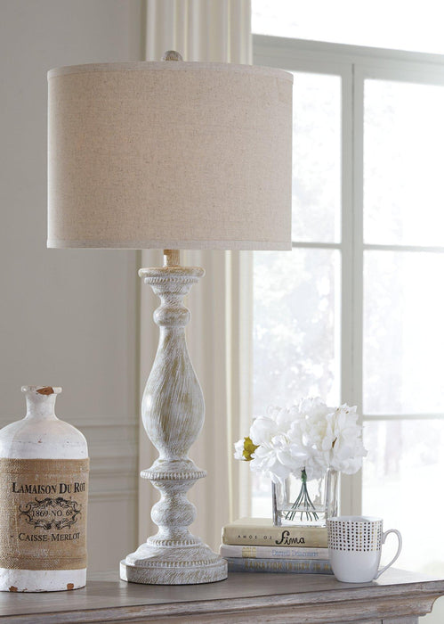 Bernadate Lamp Set - Vida Furniture (Laredo,TX)