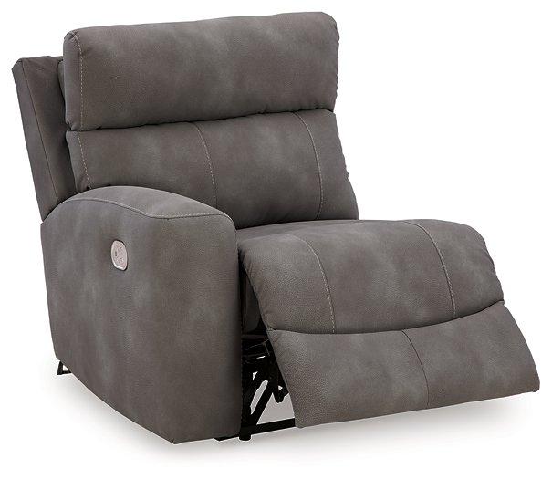 Next-Gen DuraPella Power Reclining Sectional Loveseat - Vida Furniture (Laredo,TX)