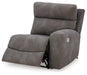 Next-Gen DuraPella Power Reclining Sectional Loveseat with Console - Vida Furniture (Laredo,TX)