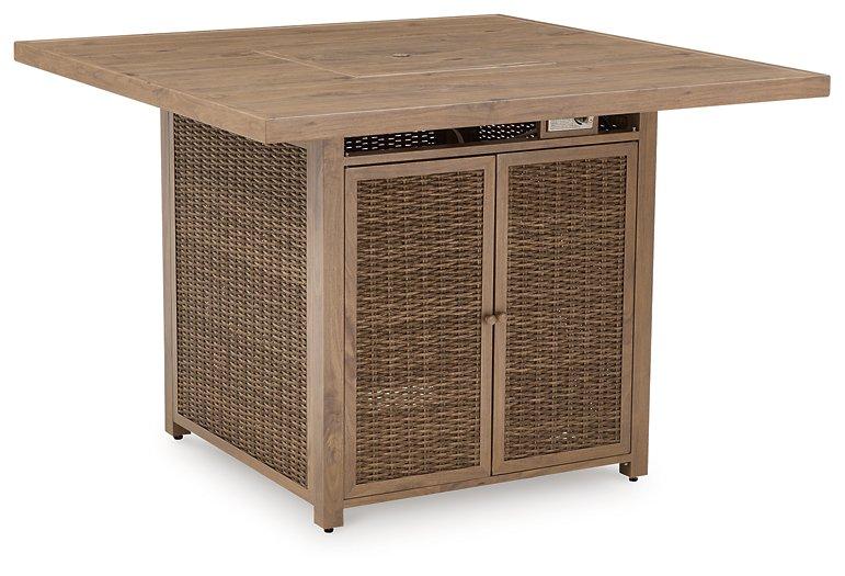 Walton Bridge Outdoor Bar Set - Vida Furniture (Laredo,TX)