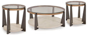Frazwa Occasional Table Set - Vida Furniture (Laredo,TX)