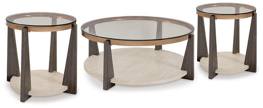 Frazwa Occasional Table Set - Vida Furniture (Laredo,TX)
