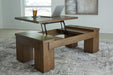 Rosswain Occasional Table Set - Vida Furniture (Laredo,TX)